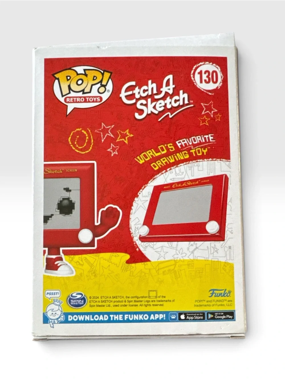 Funko Etch A Sketch Pop! Vinyl Figure - Red